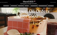 Mauviel美国官网：专业炊具、铜炊具，最高品质，Mauviel 1830，法国制造
