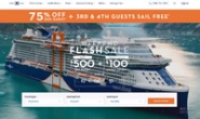 Celebrity Cruises官网:屡获殊荣的高级游轮公司