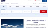 波兰航空官方网站:LOT Polish Airlines