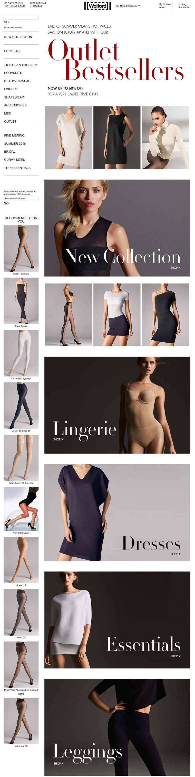 Wolford Online Shop