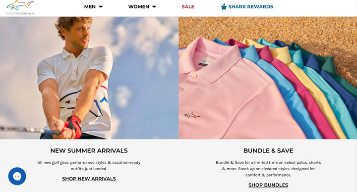 Greg Norman Collection官网：全球领先的高尔夫风格服饰品牌